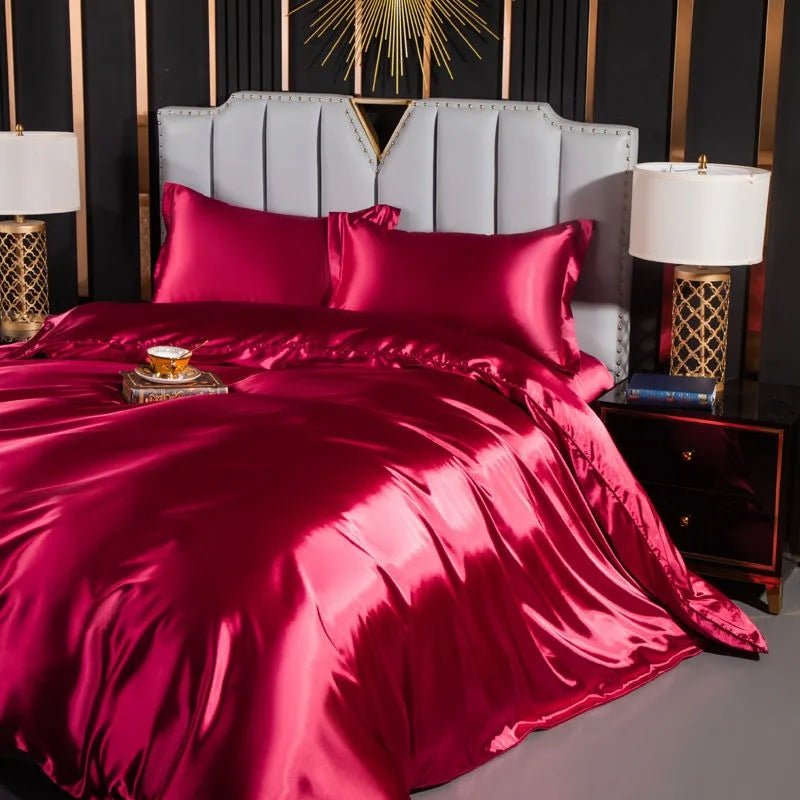 Luxurious European Satin Duvet Cover - Volaia