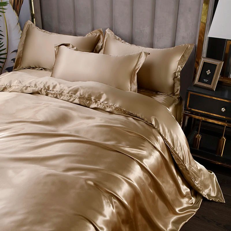 Luxurious European Satin Duvet Cover - Volaia