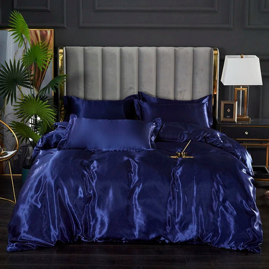Luxurious European Satin Duvet Cover - Volaia