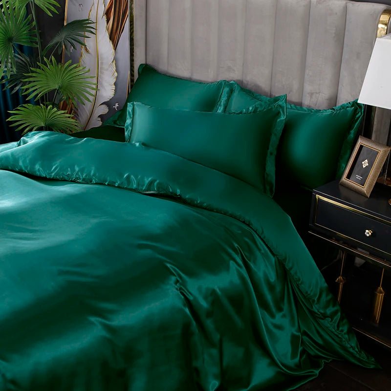 Luxurious European Satin Duvet Cover - Volaia