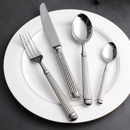 Luxury 18/10 Stainless Steel Cutlery Set - 4pcs - Volaia