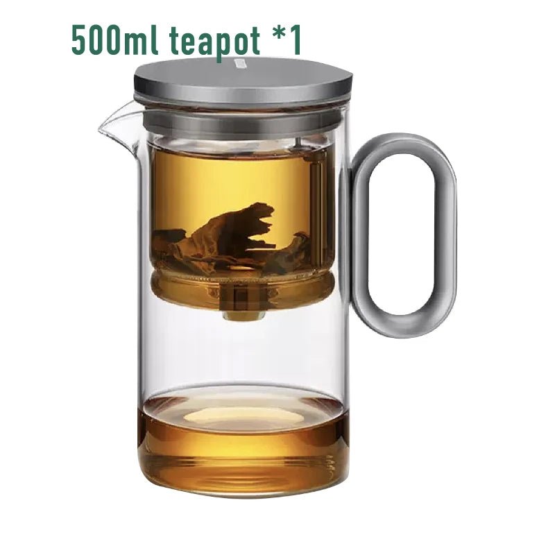 Magnetic Glass Teapot – High - End Tea Set - Volaia