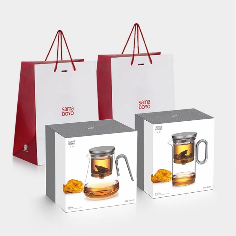 Magnetic Glass Teapot – High - End Tea Set - Volaia