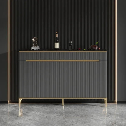 Modern Marble Top Luxury Sideboard Buffet Cabinet - Volaia