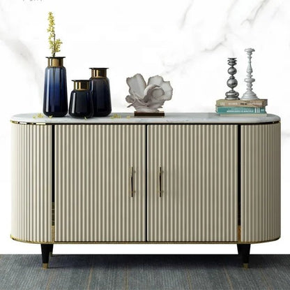 Modern Mirrored Sideboard for Dining Room - Volaia