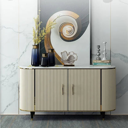 Modern Mirrored Sideboard for Dining Room - Volaia