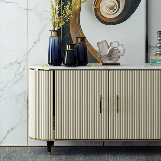 Modern Mirrored Sideboard for Dining Room - Volaia