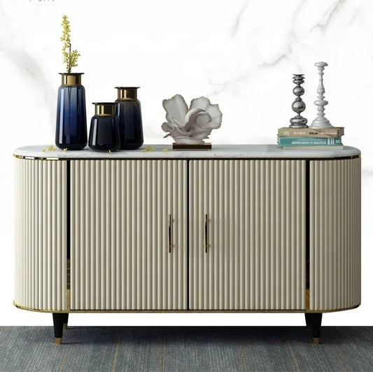 Modern Mirrored Sideboard for Dining Room - Volaia