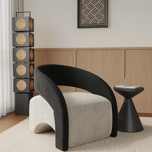 Modern Velvet Lazy Sofa Chair for Living Room - Volaia