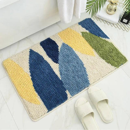 Non - Slip Suede Rug Soft and Safe Bathroom Mat - Volaia