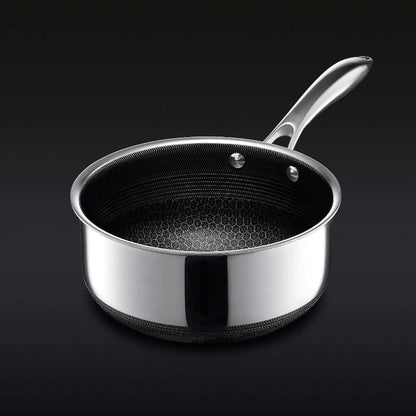 Piece HexClad Hybrid Cookware Set – Stainless Steel Honeycomb Wok & Kitchenware - Volaia