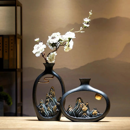 Resin Table Decor Vases - Volaia