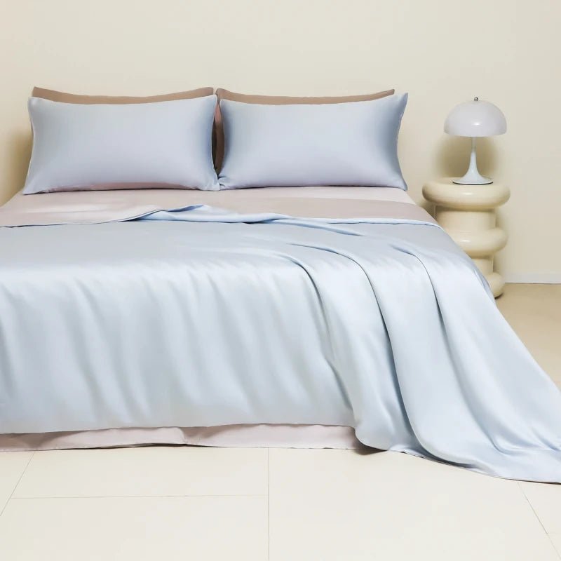 Silk Bedding Set Duvet Cover, Sheets and Pillowcases - Volaia