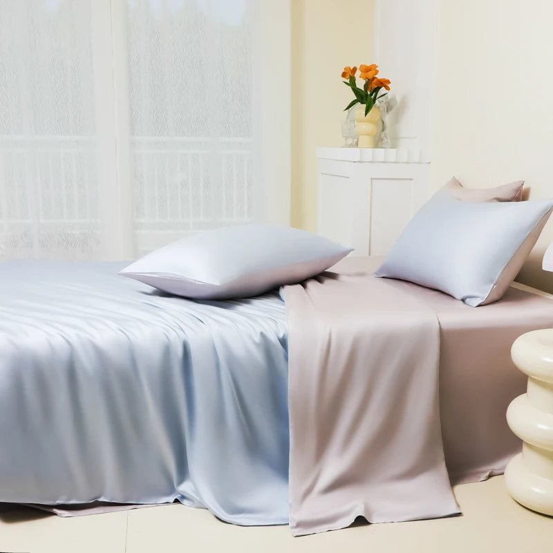 Silk Bedding Set Duvet Cover, Sheets and Pillowcases - Volaia