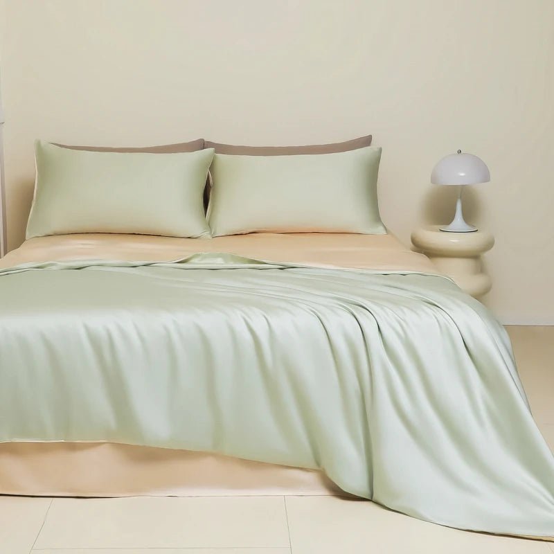 Silk Bedding Set Duvet Cover, Sheets and Pillowcases - Volaia