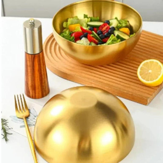 Stainless Steel Salad Bowls Durable Stylish - Volaia