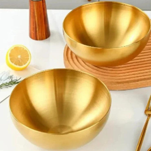 Stainless Steel Salad Bowls Durable Stylish - Volaia